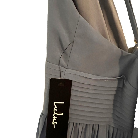 Lulu's Depths of My Love Dusty Blue Maxi Dress - Picture 12 of 15